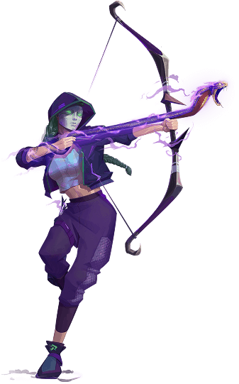 Character purple